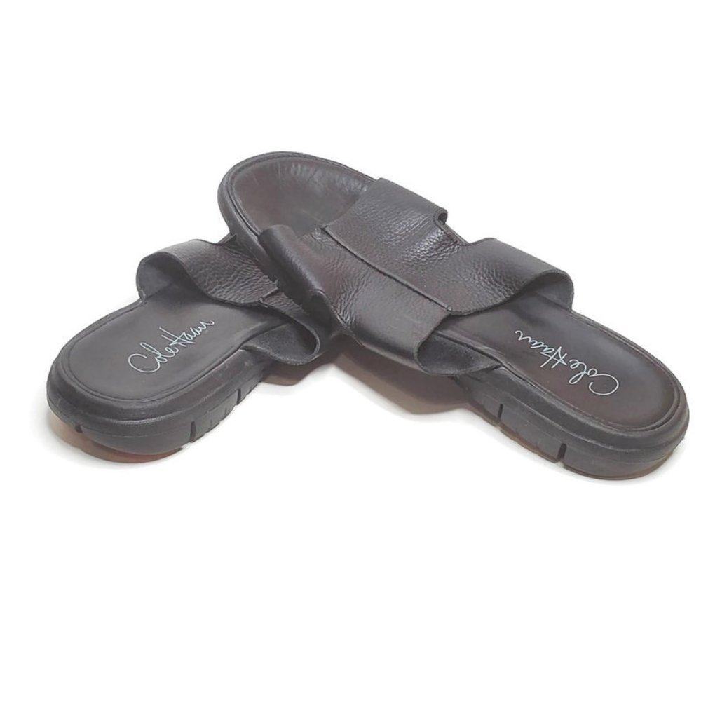 Cole Haan Nike Lab Black Men’s Slides Size